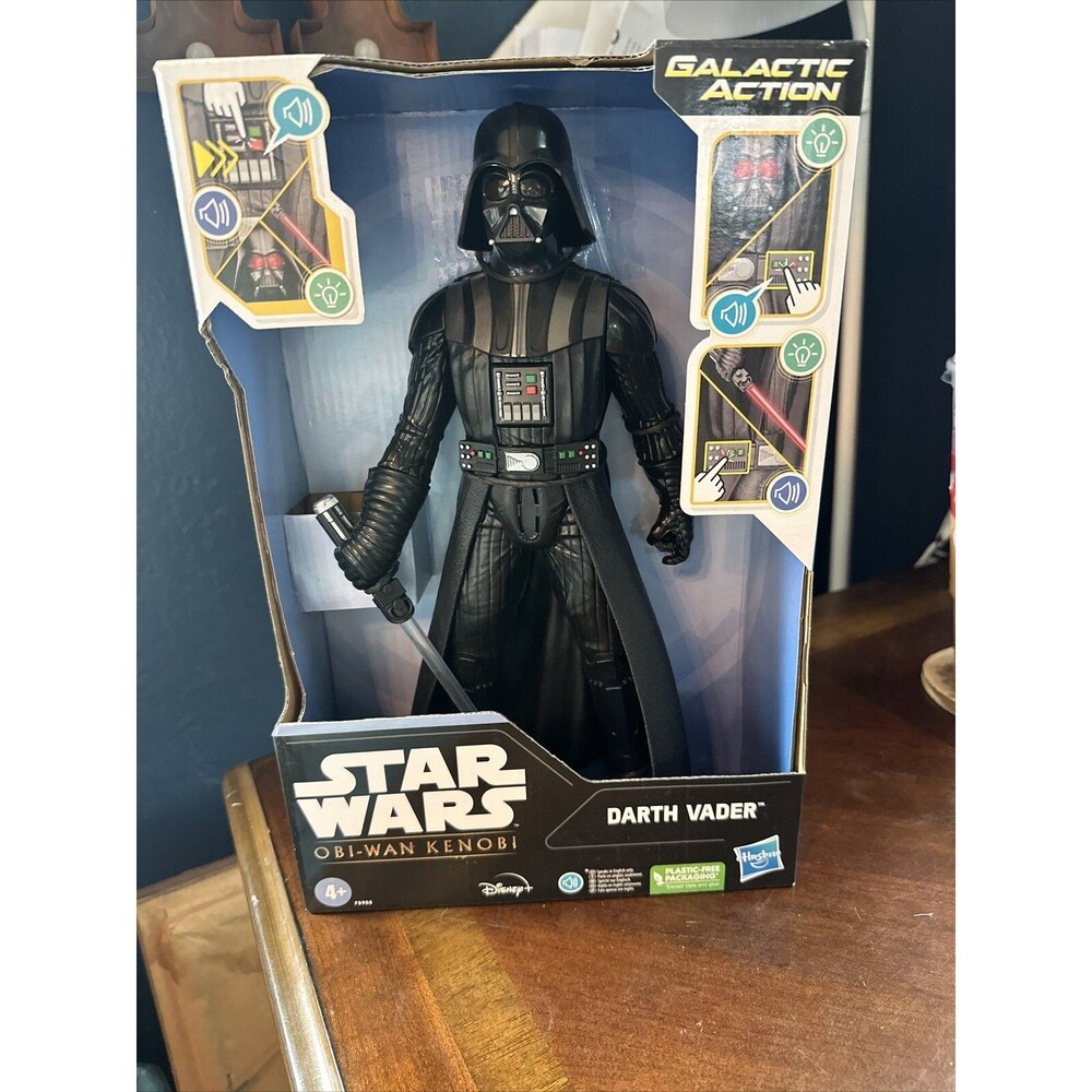 Star Wars Obi Wan Kenobi Galactic Action DARTH VADER Interactive Action Figure